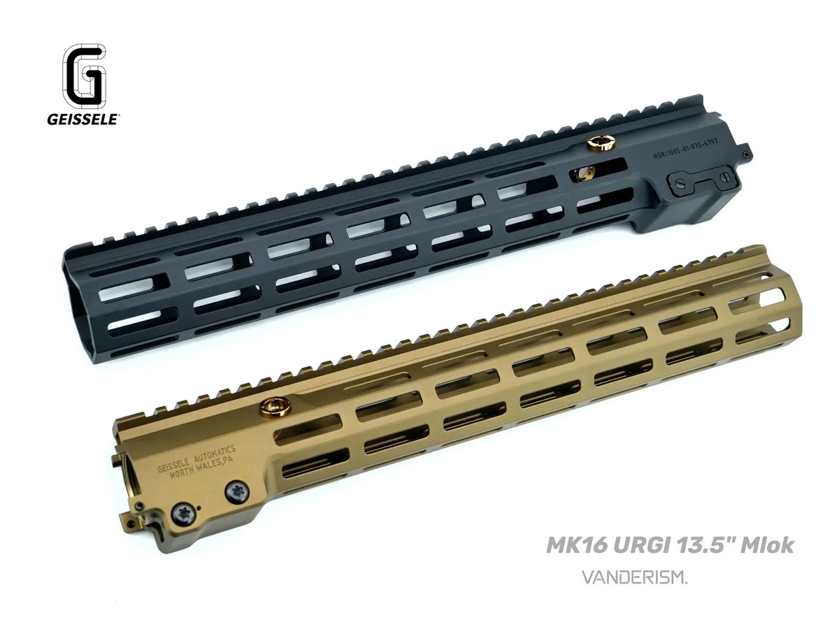 GEISSELE URGI MK16 Metal Handguards | Gel Blaster WGG WGB Airsoft (Pre-Order 50 Hari)