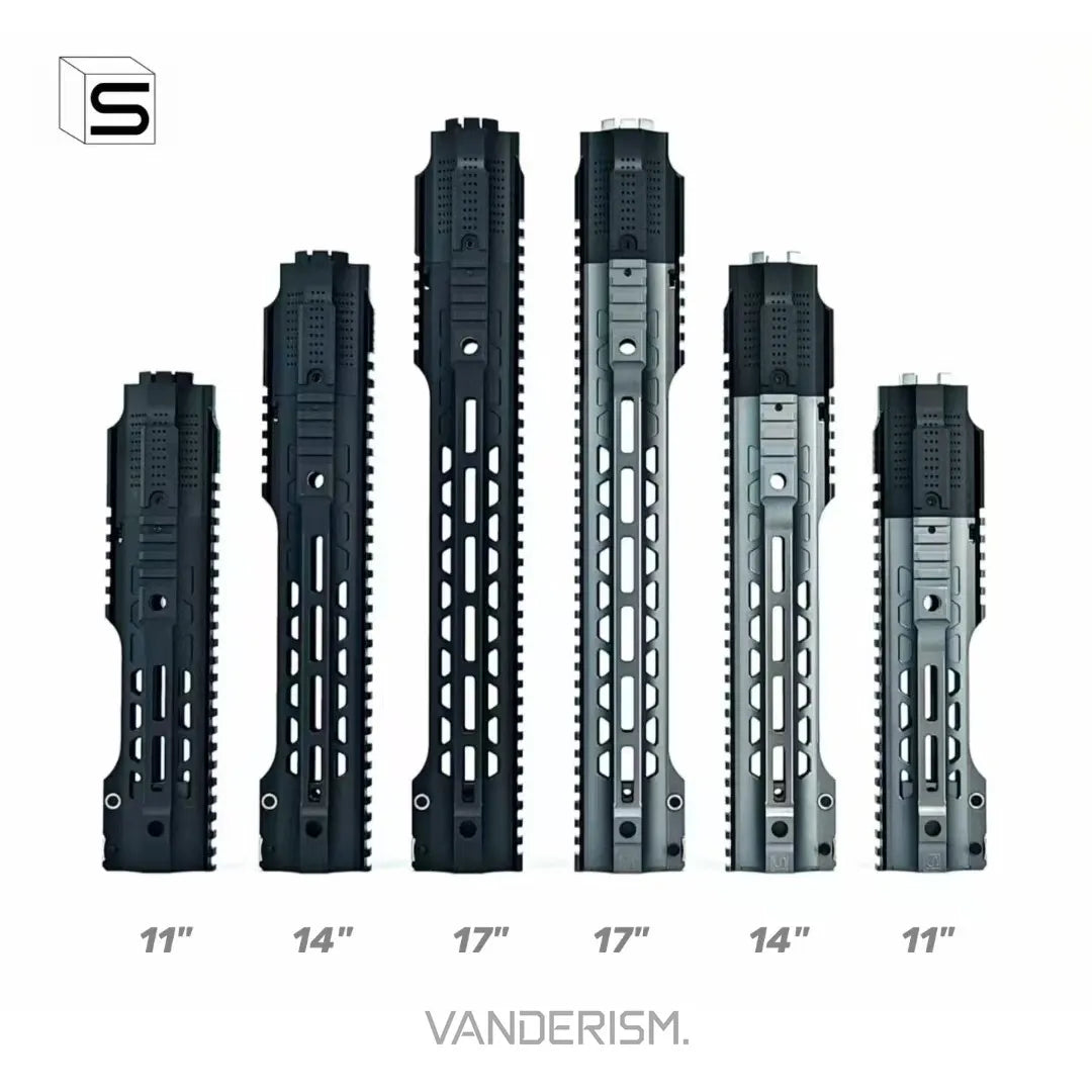 Salient Arms SAI GRY Jailbreak Metal Handguards | Gel Blaster WGG WGB Airsoft (Pre-Order 50 Hari)