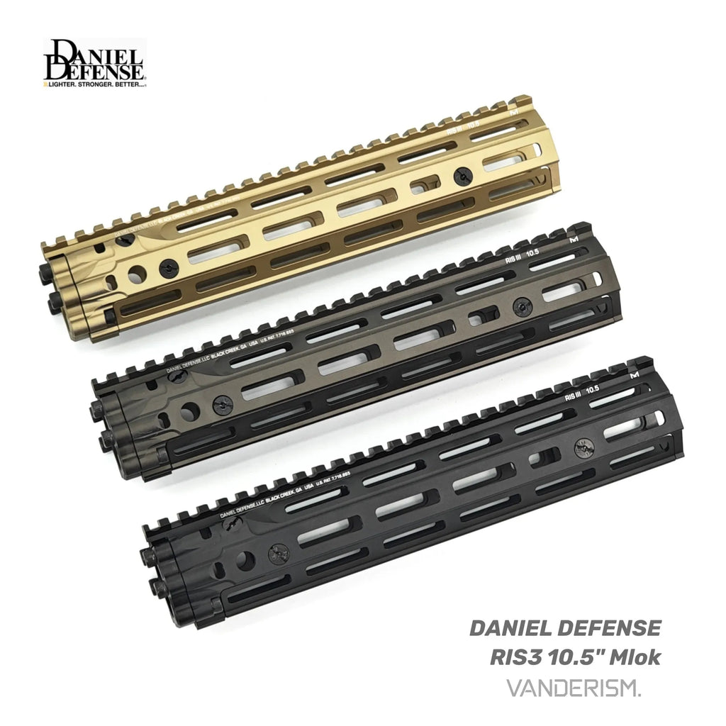 DD RIS3 Metal Handguards | Gel Blaster WGG WGB Airsoft (Pre-Order 50 Hari)