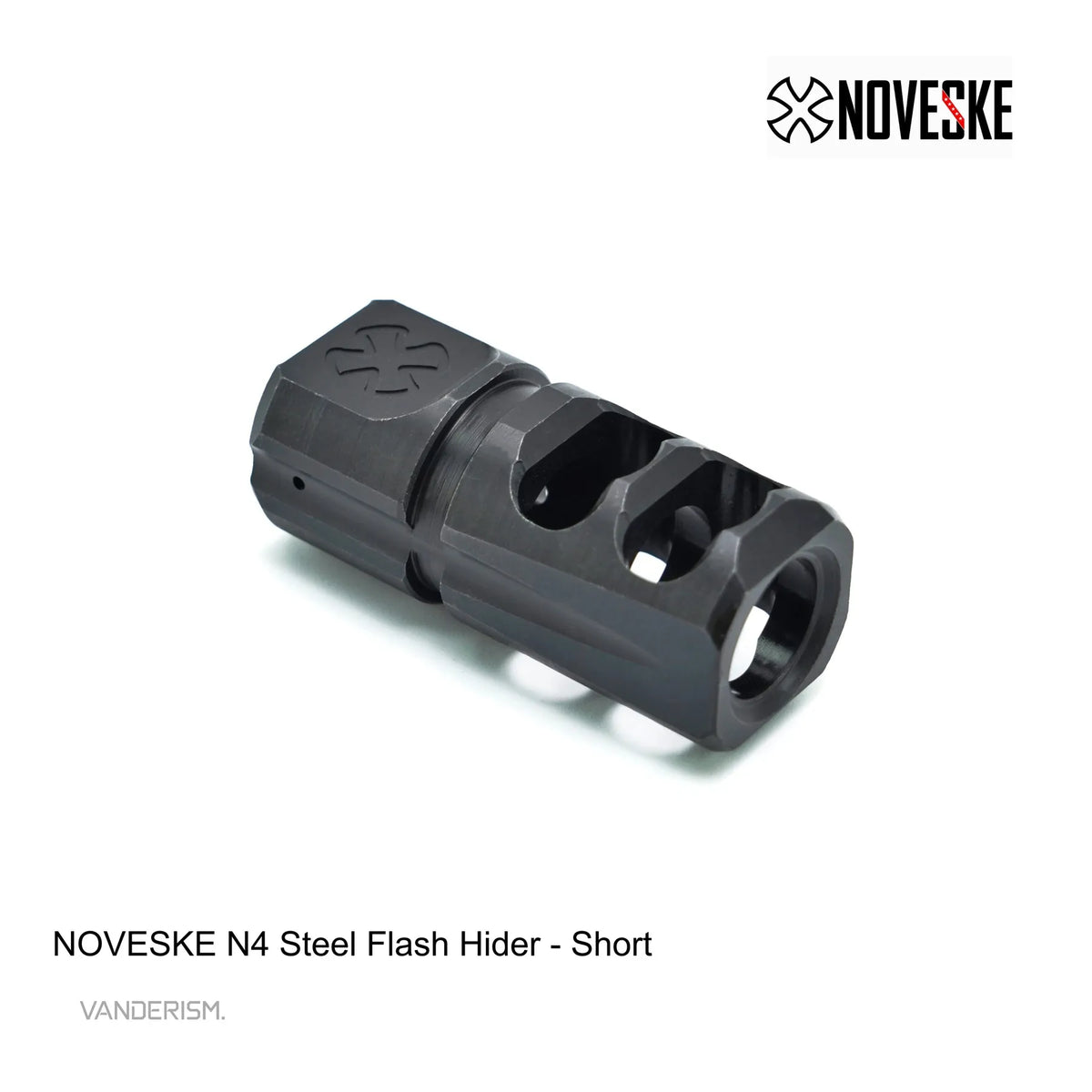 NOVESKE N4 Steel Flash Hider | Gel Blaster WGG WGB Airsoft (Pre-Order 50 Hari)