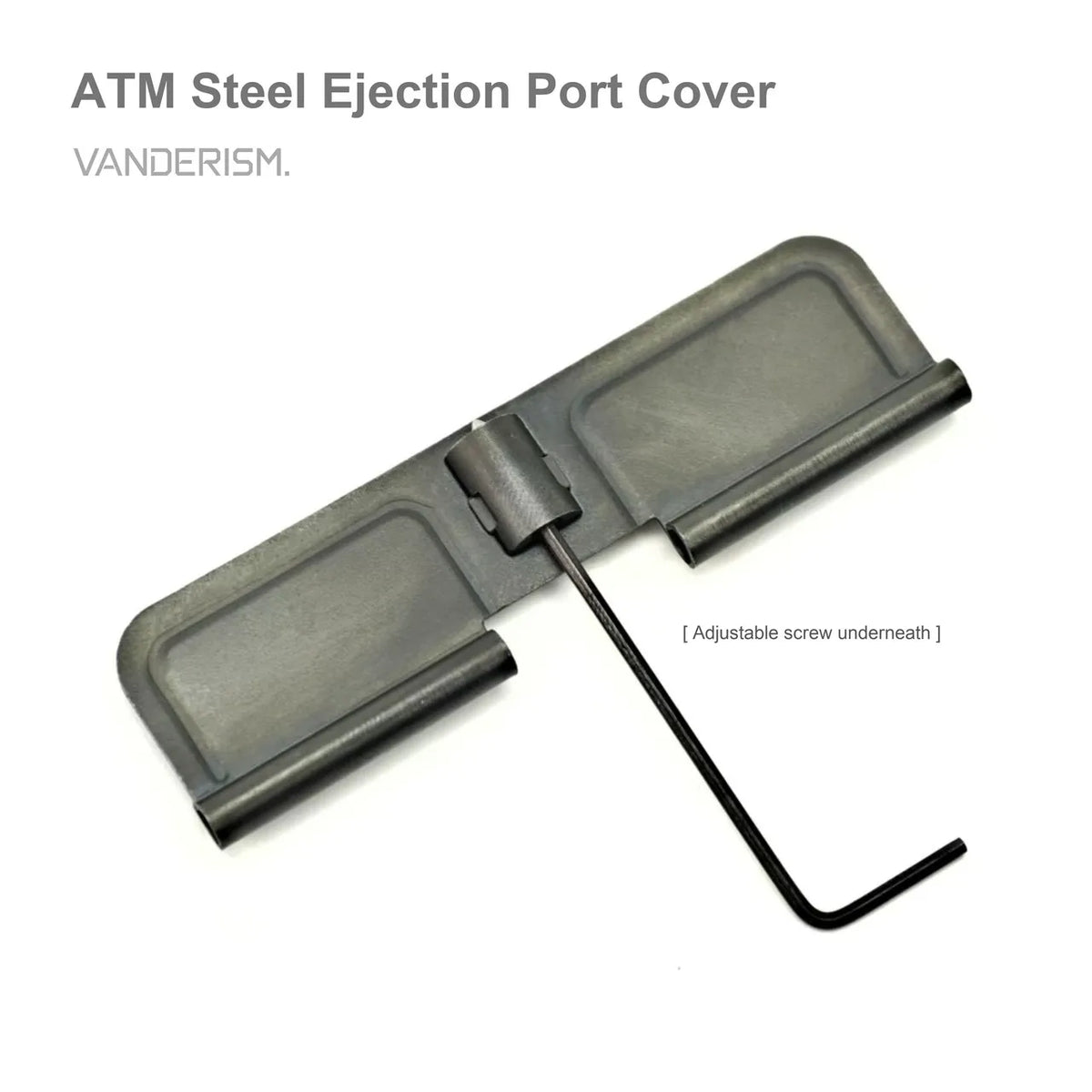 Adjustable Steel Ejection Port Cover for ATM and V2 (Pre-Order 50 Hari)