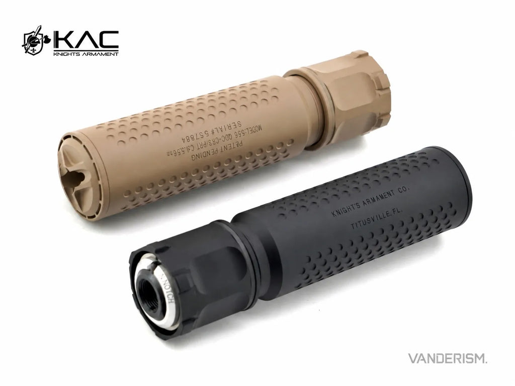 KAC QDC CRS PRT Flash Hider and QD Mock Suppressor Set | Gel Blaster WGG WGB Airsoft (Pre-Order 50 Hari)