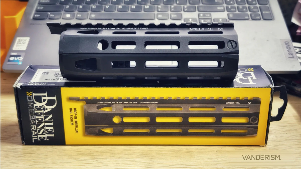DD OMEGA Metal Handguard | Gel Blaster WGG WGB Airsoft (Pre-Order 50 Hari)