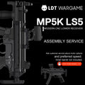LDX MP5K Assembled Gel Blaster with LS5 Modernized Lower Receiver, Gen 2 LDX / 7075 3.0 Expert-Control Gearbox (Pre-Order 50 Hari)