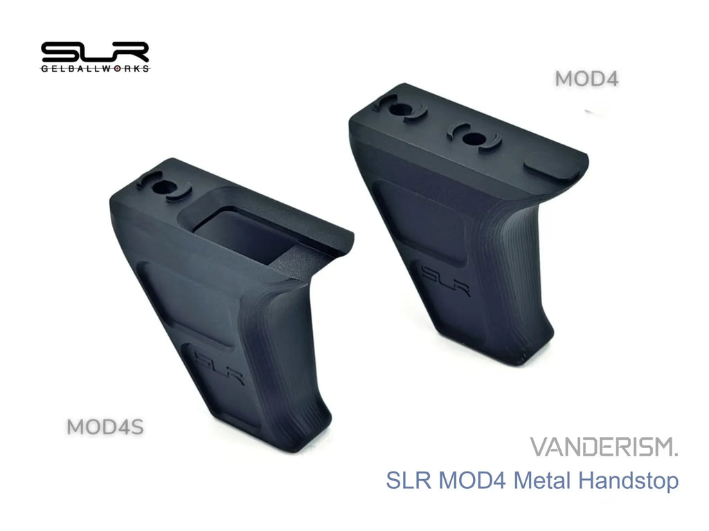 SLR MOD4 M LOK CNC Handstop | Gel Blaster WGG WGB Airsoft (Pre-Order 50 Hari)