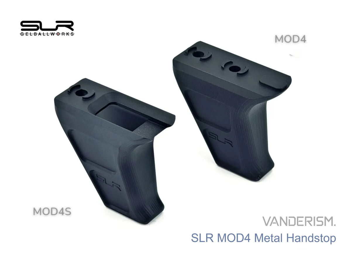 SLR MOD4 M LOK CNC Handstop | Gel Blaster WGG WGB Airsoft (Pre-Order 50 Hari)