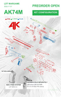 LDT AK74M Assembled Toy Model, 2024 Edition (Pre-Order 50 Hari)