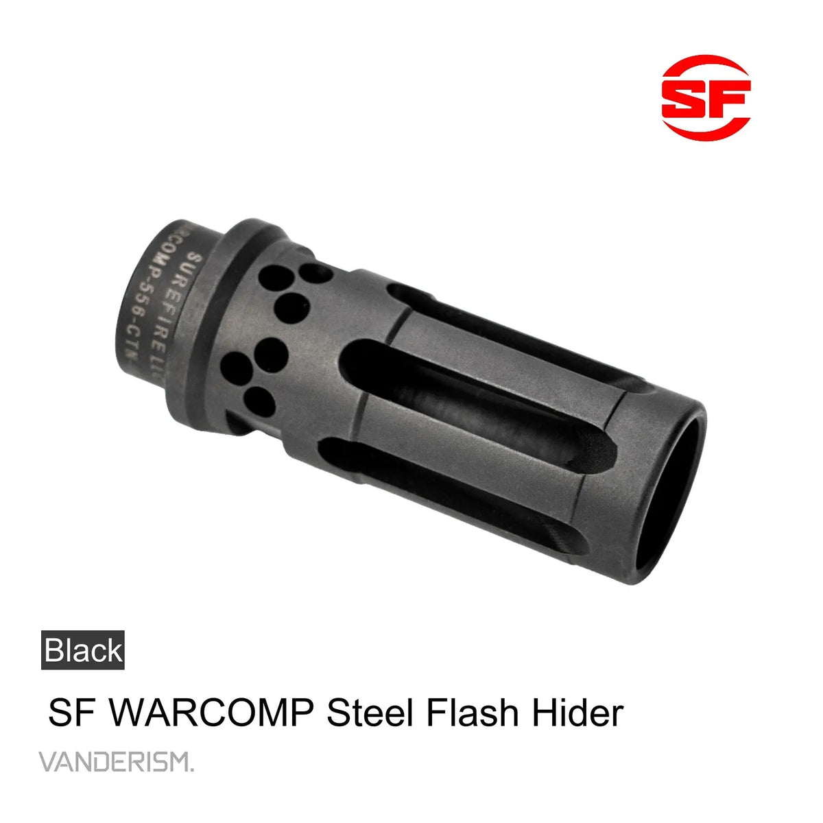 SF WARCOMP and SOCOM 4P Steel Flash Hiders | Gel Blaster WGG WGB Airsoft (Pre-Order 50 Hari)