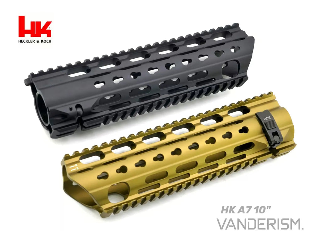 HK416 A7 Quick Release Metal Handguards | Gel Blaster WGG WGB Airsoft (Pre-Order 50 Hari)