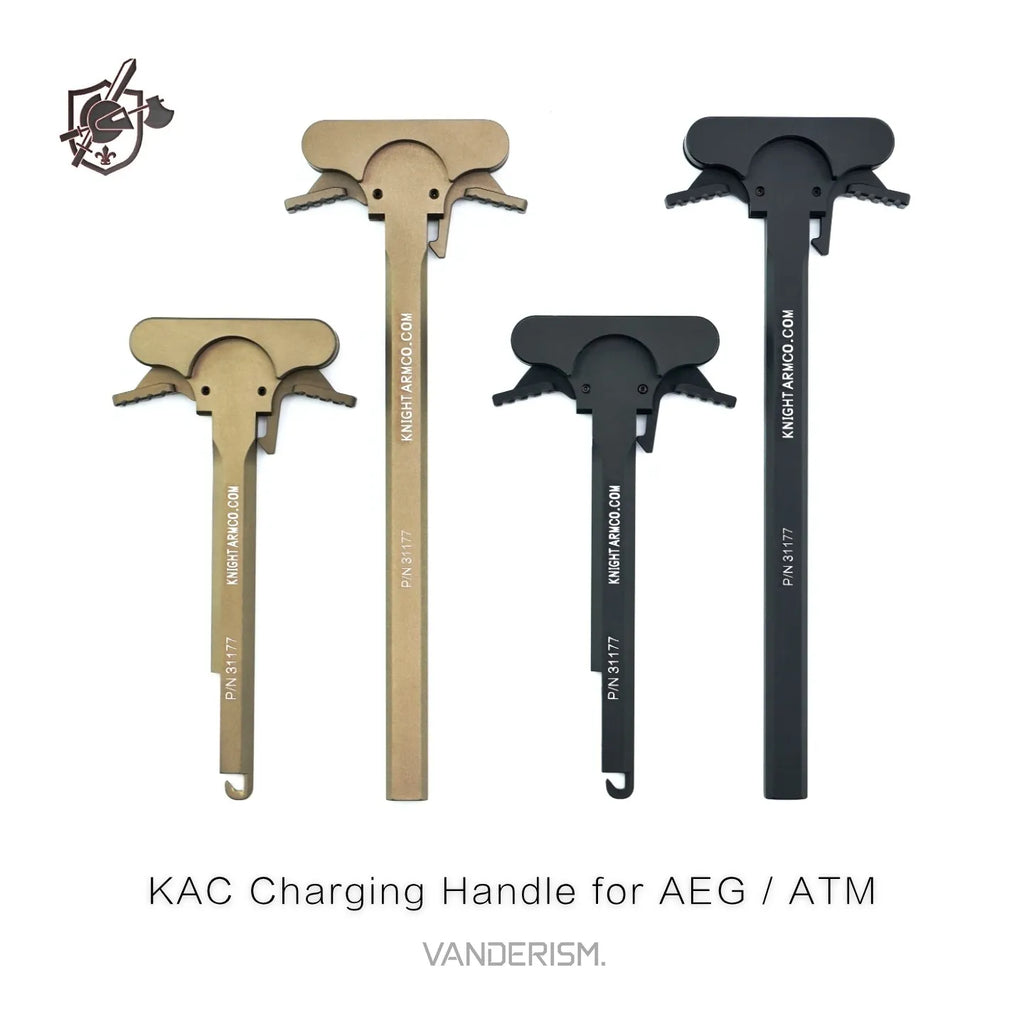 KAC Ambidextrous CNC Charging Handle for V2 and ATM (Pre-Order 50 Hari)
