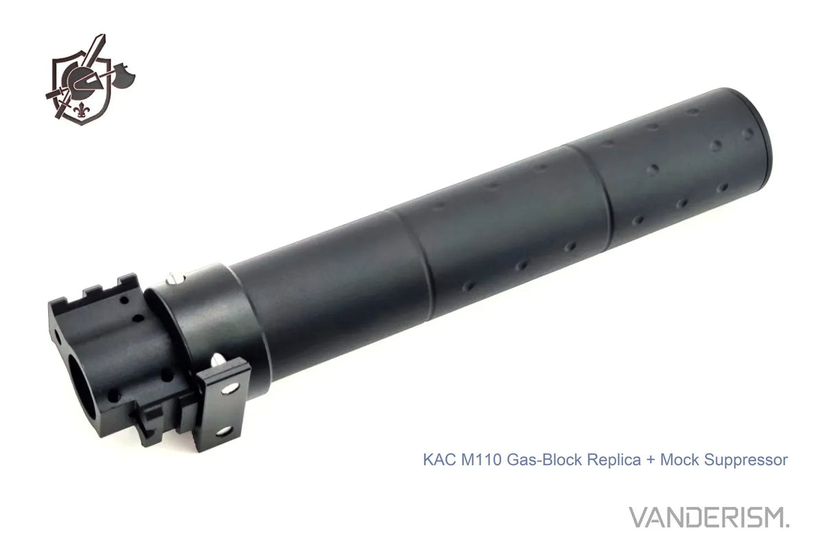 KAC QCD M4QD M110 QD Mock Suppressor Sets | Gel Blaster WGG WGB Airsoft (Pre-Order 50 Hari)