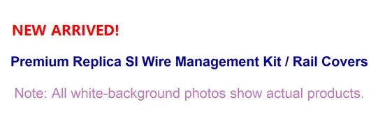 SI Nylon Wire Management Rail Covers (Pre-Order 50 Hari)