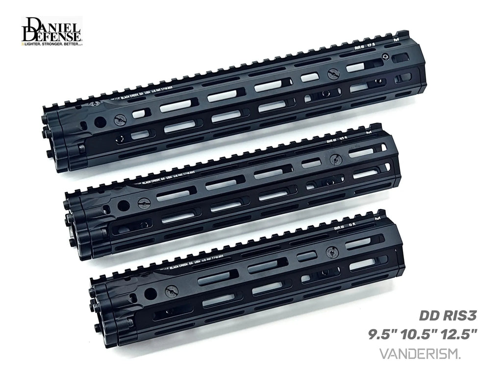 DD RIS3 Metal Handguards | Gel Blaster WGG WGB Airsoft (Pre-Order 50 Hari)