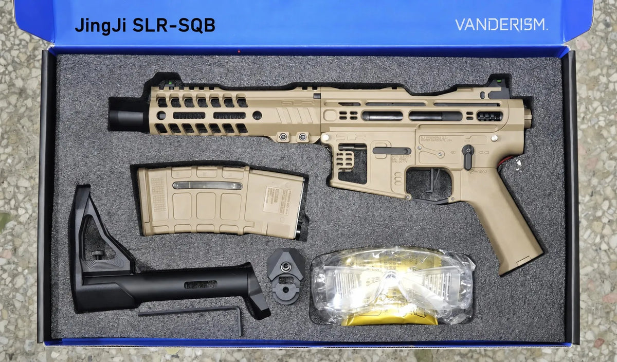 Jingji SLR SQB Gel Blaster with Electronic Fire Control (Pre-Order 50 Hari)