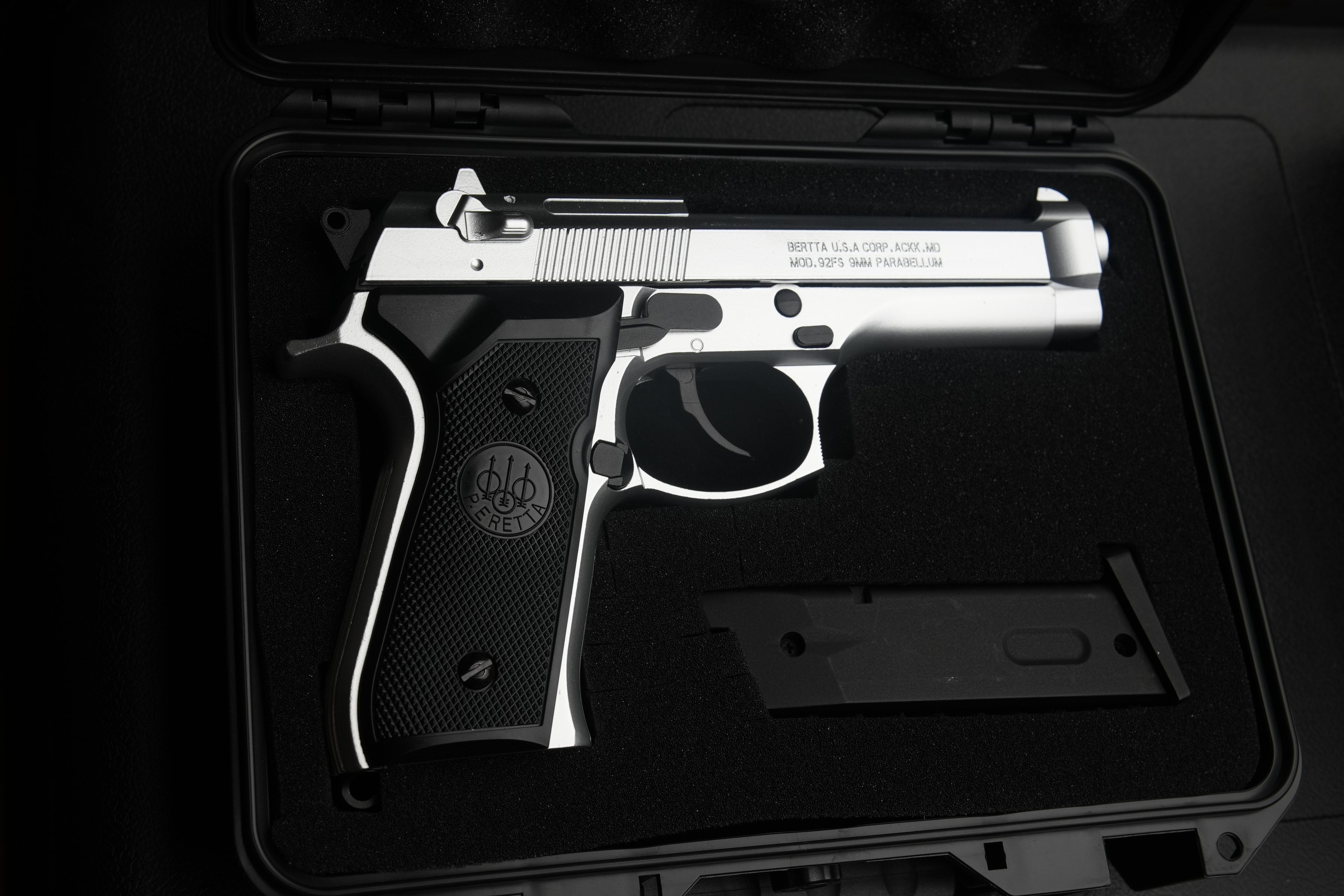 M9 Beretta Silver