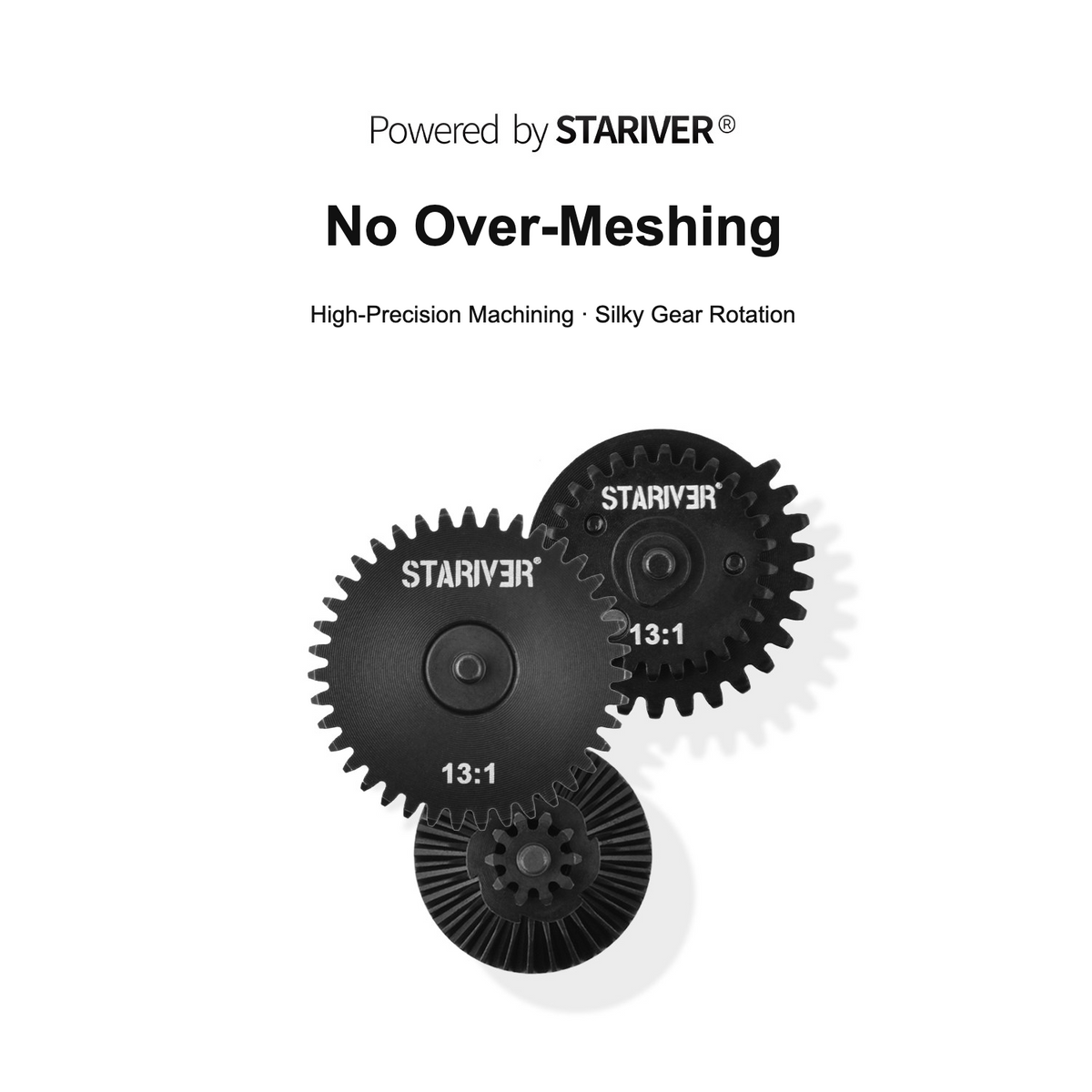 Galaxy Labs UPSET Steel CNC Gear Set