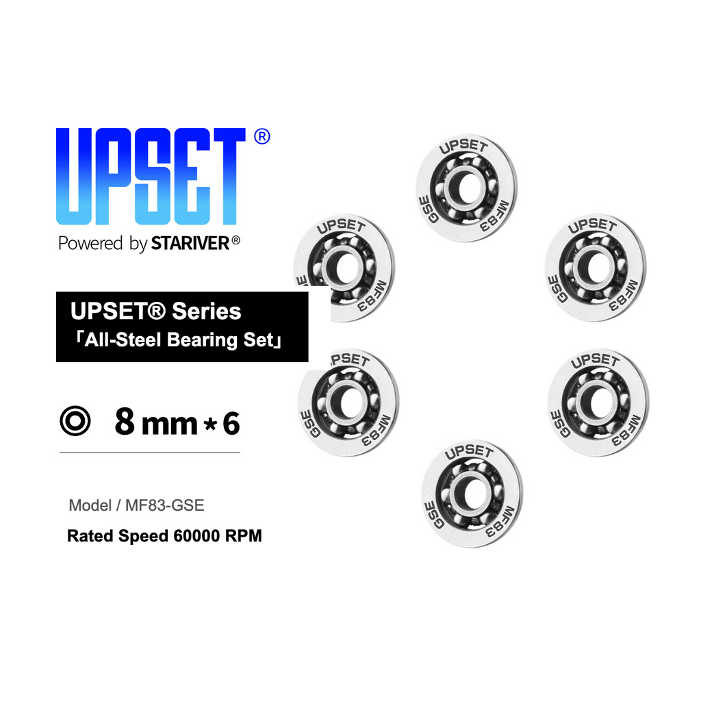 Galaxy Laboratory UPSET Full Steel Bearing Set