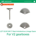 LDT SCAR MK17 Steel Ambidextrous Linkage Gears for LDX Gearboxes (Pre-Order 50 Hari)