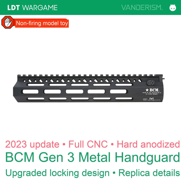 Gen 3 BCM CNC Metal Hard-Anodized AR Handguard (Pre-Order 50 Hari)
