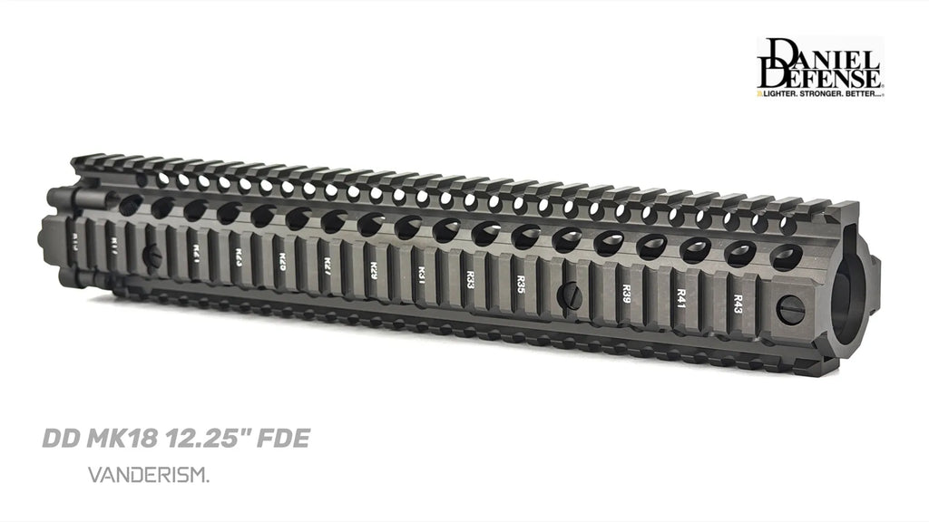 DD MK18 Metal Handguards | Gel Blaster WGG WGB Airsoft (Pre-Order 50 Hari)
