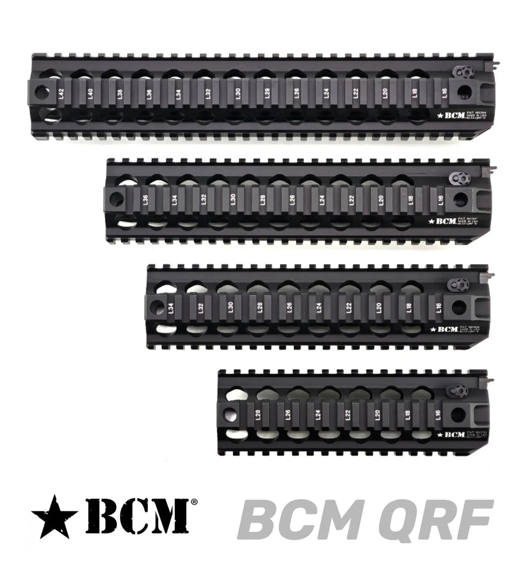 BCM QRF Metal Handguards | Gel Blaster WGG WGB Airsoft (Pre-Order 50 Hari)