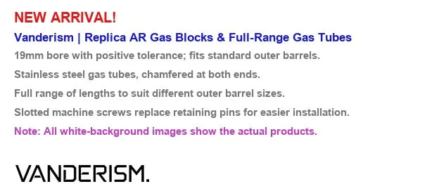 SAI N4 DD BCM SLR KAC Metal Gas Blocks (Pre-Order 50 Hari)