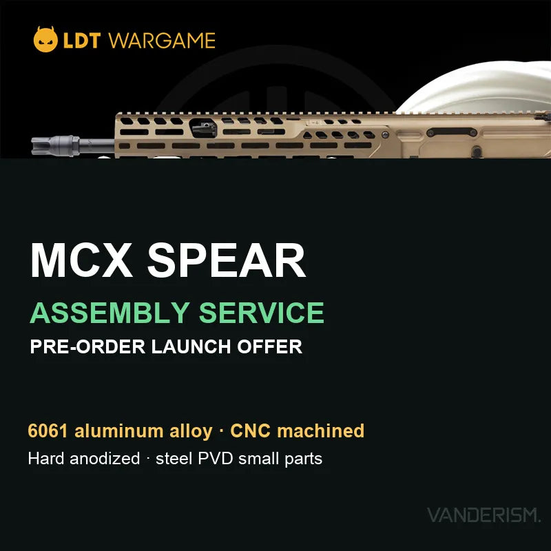 LDT MCX SPEAR LT 11.5 / 16 Civilian-Style Toy Model, Preorder; Assembly-Fee Waiver Excluded (Pre-Order 50 Hari)