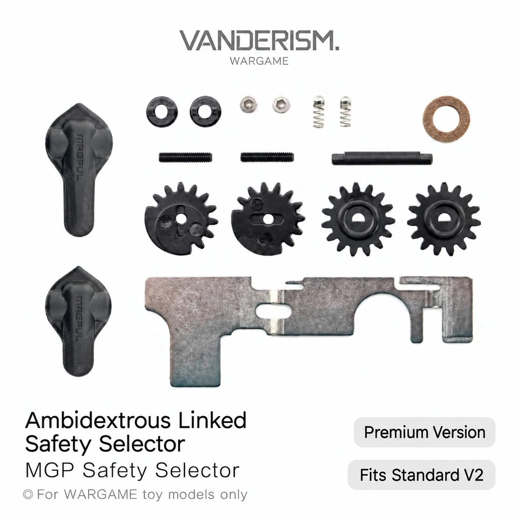 MGP Ambidextrous Safety Selector | Gel Blaster WGG WGB (Pre-Order 50 Hari)