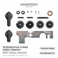 MGP Ambidextrous Safety Selector | Gel Blaster WGG WGB (Pre-Order 50 Hari)