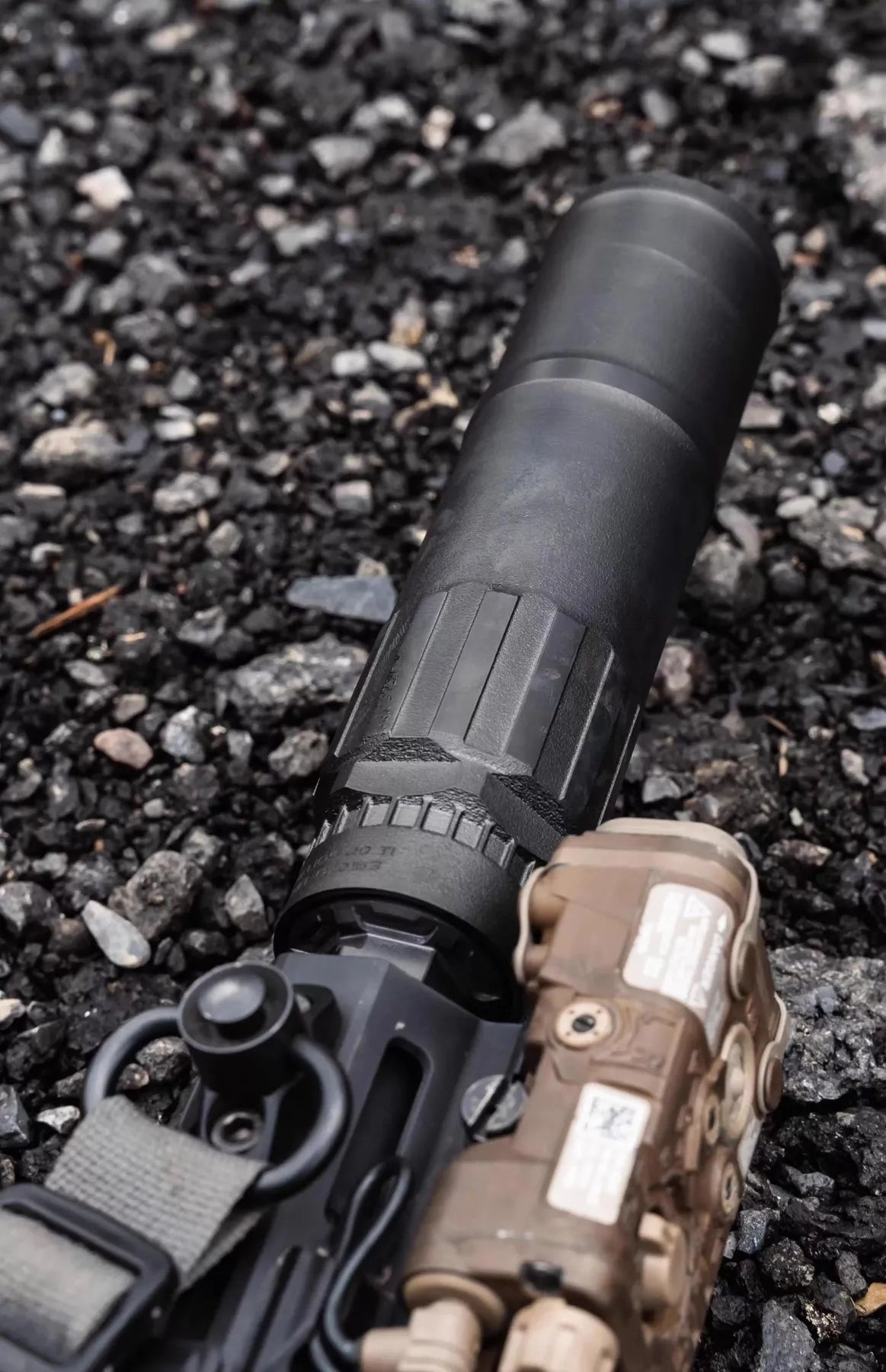 CGS HELIOS QD TI Metal Mock Suppressor | Gel Blaster WGG WGB Airsoft (Pre-Order 50 Hari)