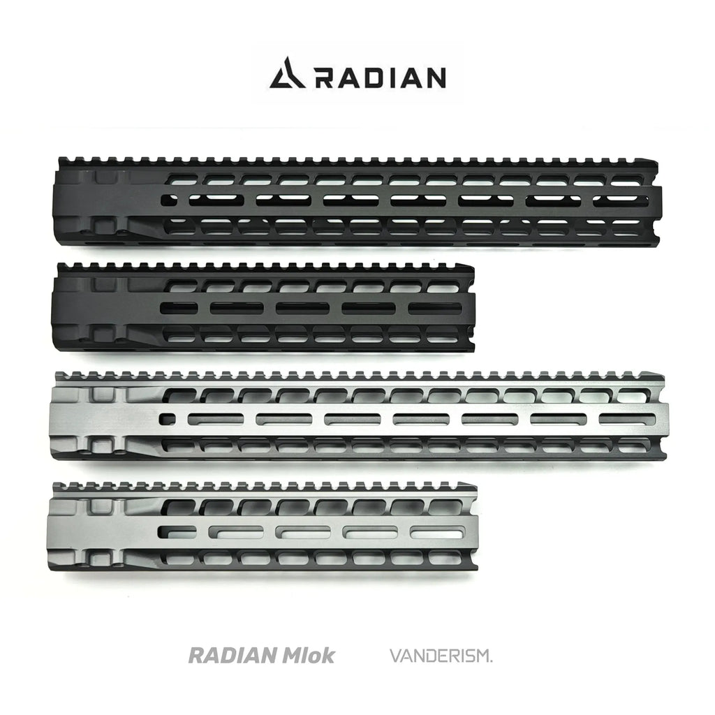 RADIAN Metal Handguards | Gel Blaster WGG WGB Airsoft (Pre-Order 50 Hari)