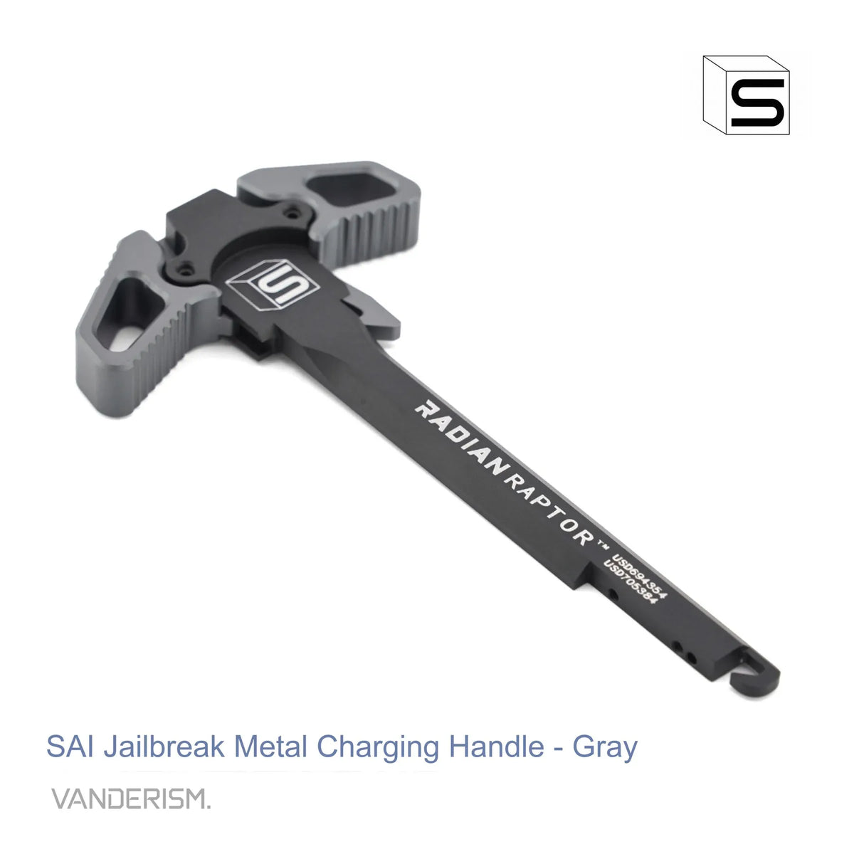 SAI Jailbreak CNC Charging Handle for V2 (Pre-Order 50 Hari)