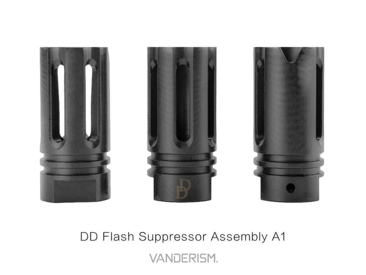 DD Steel Flash Suppressor Assembly | Gel Blaster WGG WGB (Pre-Order 50 Hari)