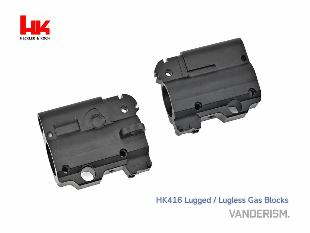 HK416 Outer Barrel Gas Block Sight and Flash Hider Set (Pre-Order 50 Hari)
