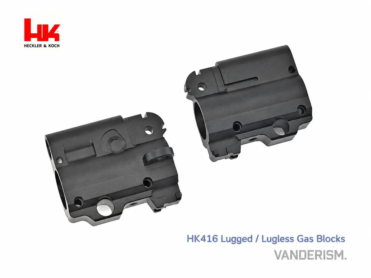 HK416 Outer Barrel Gas Block Sight and Flash Hider Set (Pre-Order 50 Hari)