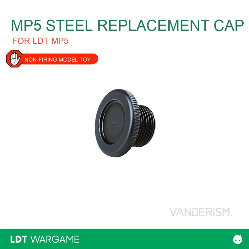 MP5 Steel Decorative Replacement Front Cap for Toy Models (Pre-Order 50 Hari)