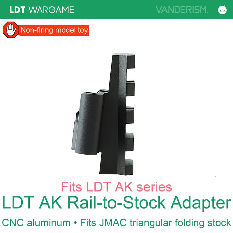 LDT AK JMAC-Style Toy-Model Accessories: Handguards, Receivers and Stocks (Pre-Order 50 Hari)