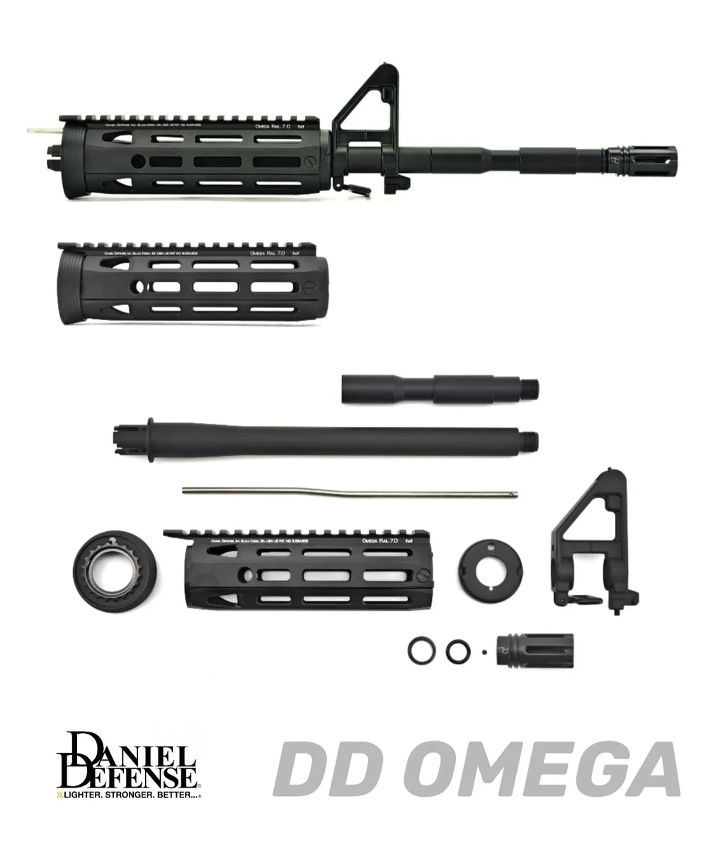 DD OMEGA Metal Handguard | Gel Blaster WGG WGB Airsoft (Pre-Order 50 Hari)