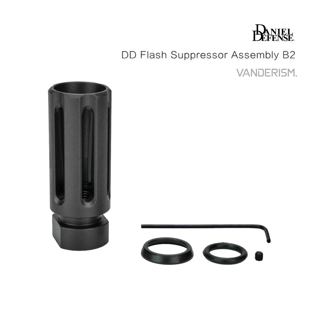 DD Steel Flash Suppressor Assembly | Gel Blaster WGG WGB (Pre-Order 50 Hari)