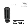 DD Steel Flash Suppressor Assembly | Gel Blaster WGG WGB (Pre-Order 50 Hari)
