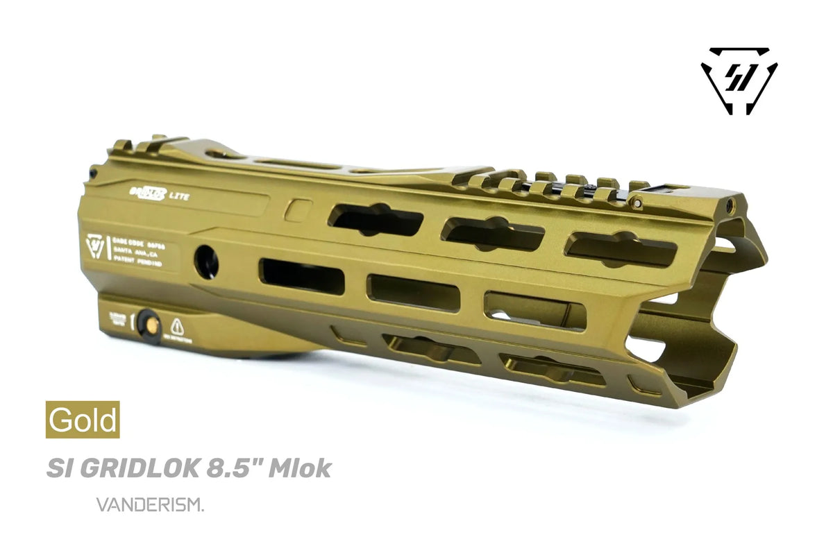 SI GRIDLOK Gen 3 Quick Release Metal Handguard | Gel Blaster WGG WGB Airsoft (Pre-Order 50 Hari)