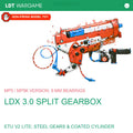 MP5 / MP5K 3.0 Green Gearbox, 9mm Large-Ball Bearings, ETU Control, Machined-Steel Gears and Tappet-Plate-Free Option (Pre-Order 50 Hari)