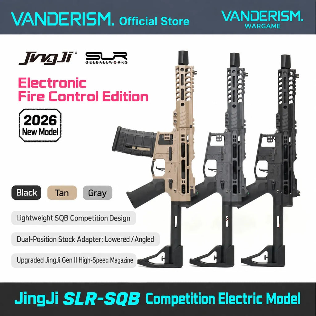 Jingji SLR SQB Gel Blaster with Electronic Fire Control (Pre-Order 50 Hari)