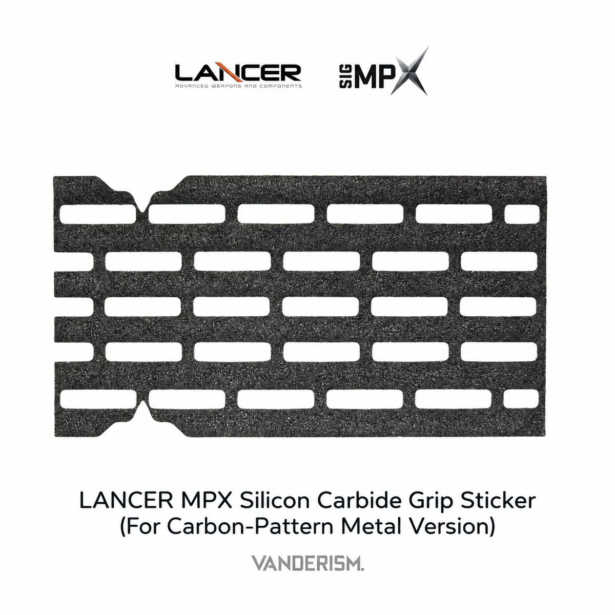 SIG MPX Carbon Fiber and Metal Handguards (Pre-Order 50 Hari)