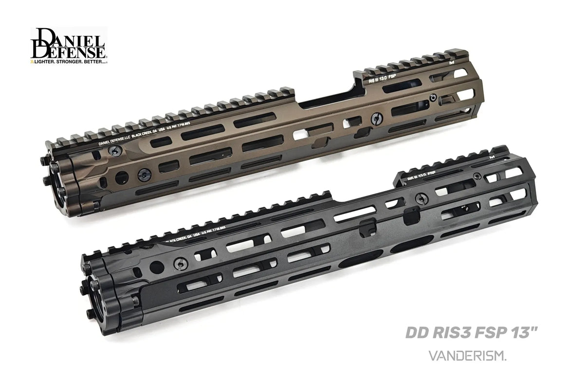 DD MK18 RIS3 FSP Metal Handguards | Gel Blaster WGG WGB Airsoft (Pre-Order 50 Hari)