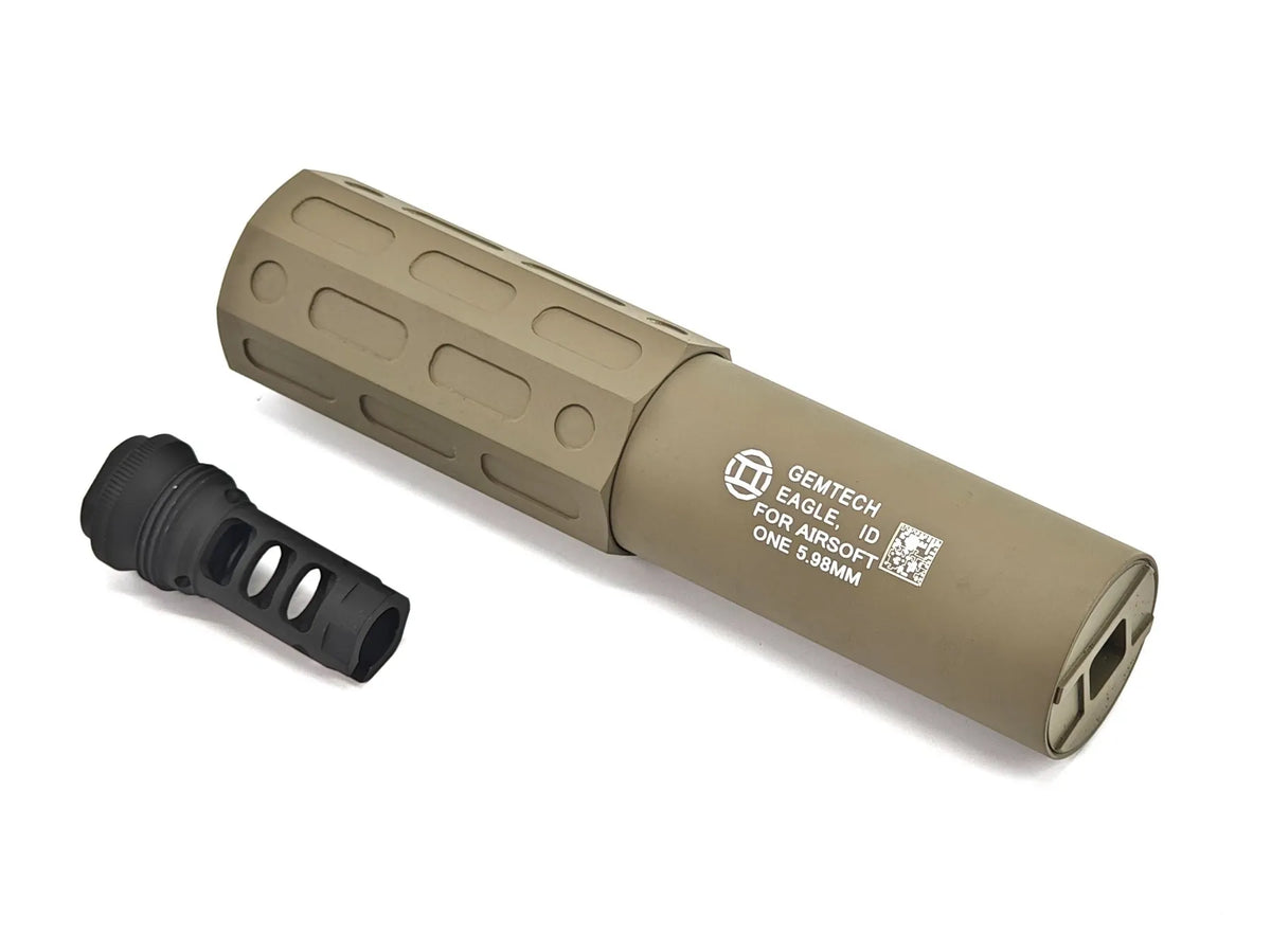GEMTECH ONE and OSS BPR2 Mock Suppressors (Pre-Order 50 Hari)