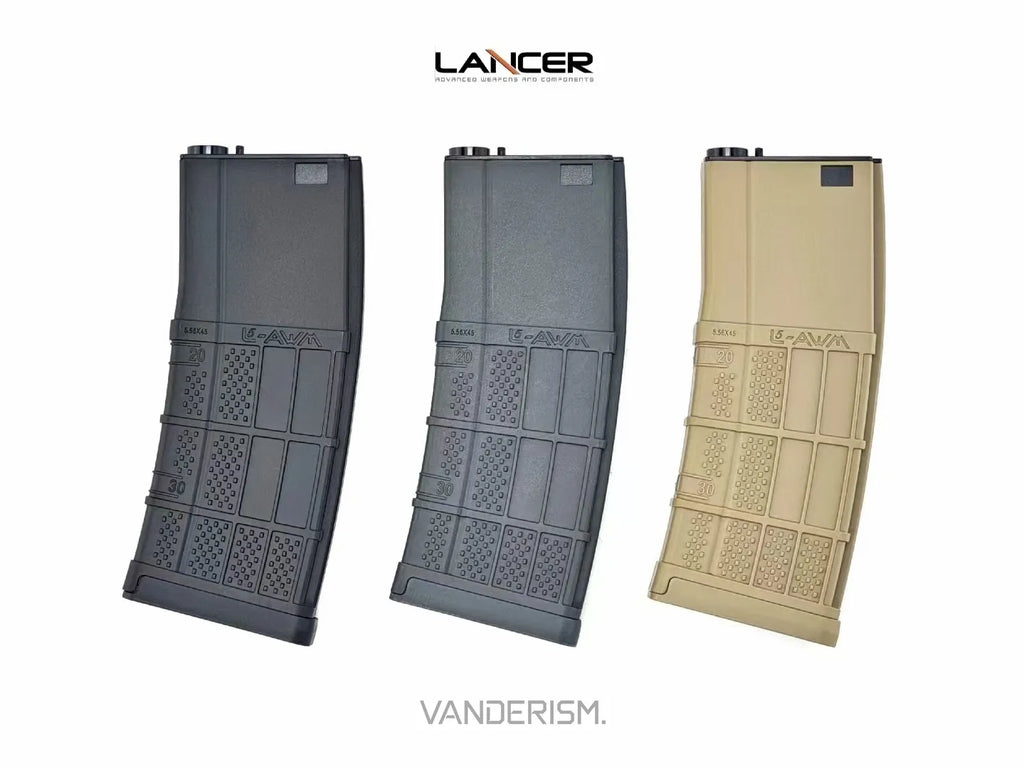 Jingji L5 AWM 30 Clear Nylon Magazines (Pre-Order 50 Hari)