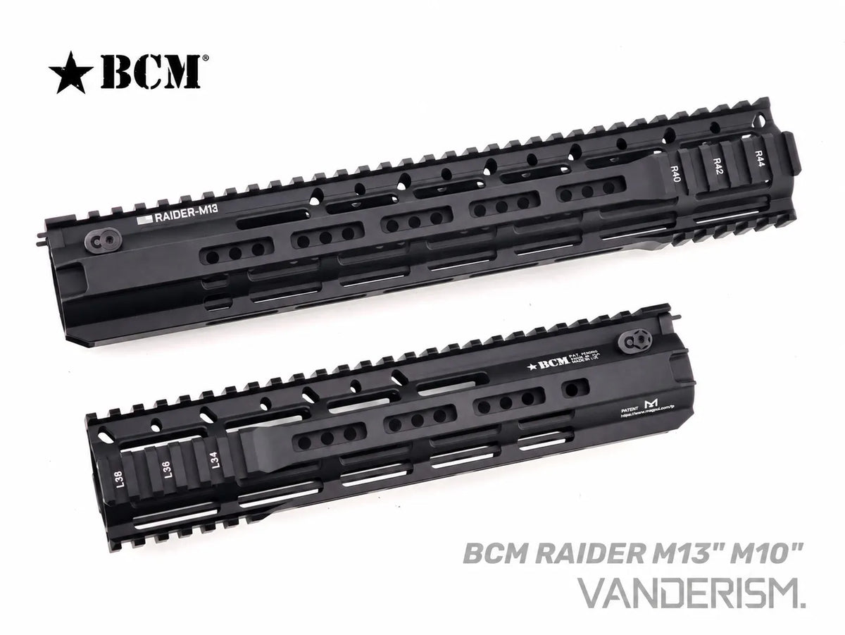 BCM RAIDER Metal Handguards | Gel Blaster WGG WGB Airsoft (Pre-Order 50 Hari)