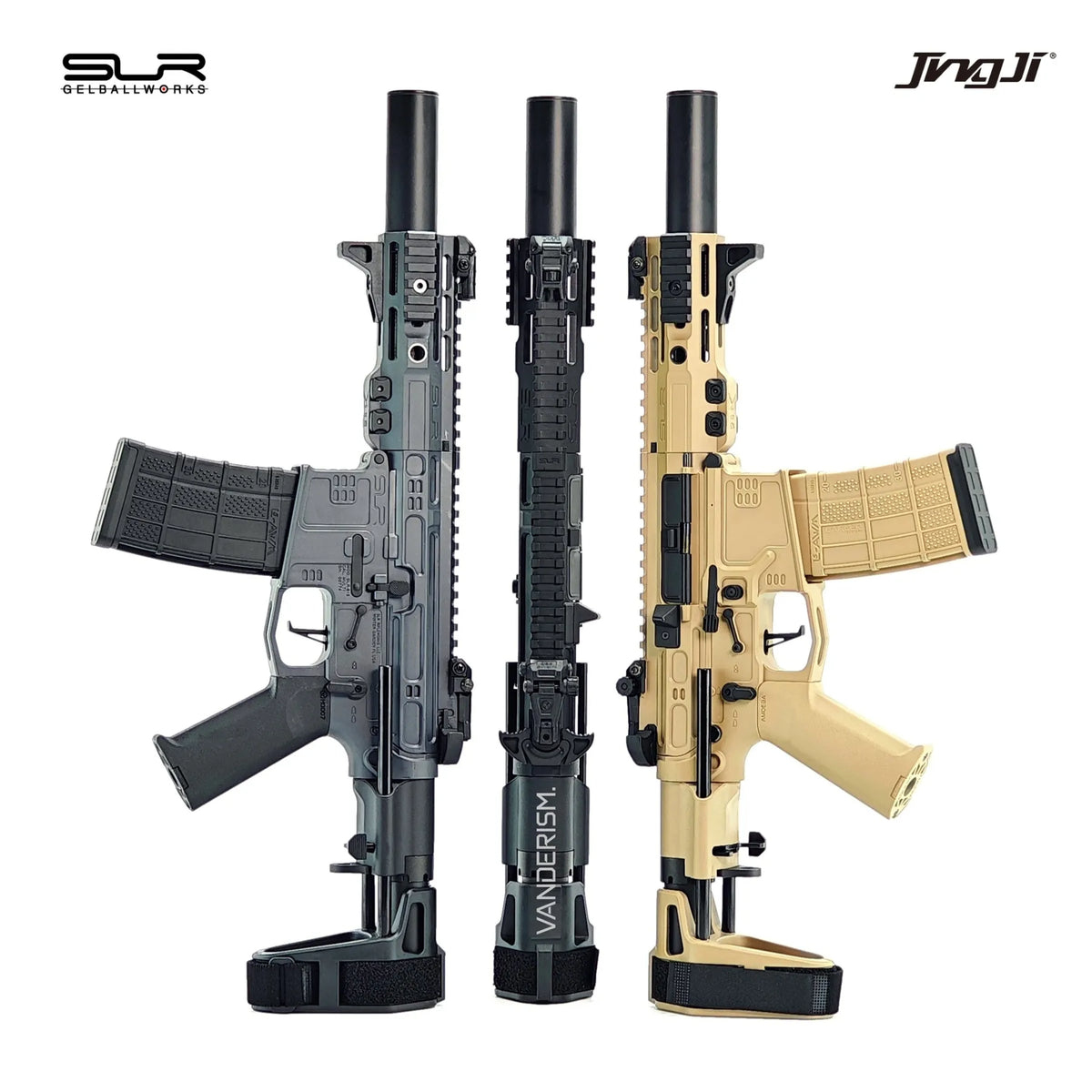 Jingji SLR B15 Gen 4 Gel Blaster with Electronic Fire Control | Water Gel Blaster WGG WGB (Pre-Order 50 Hari)