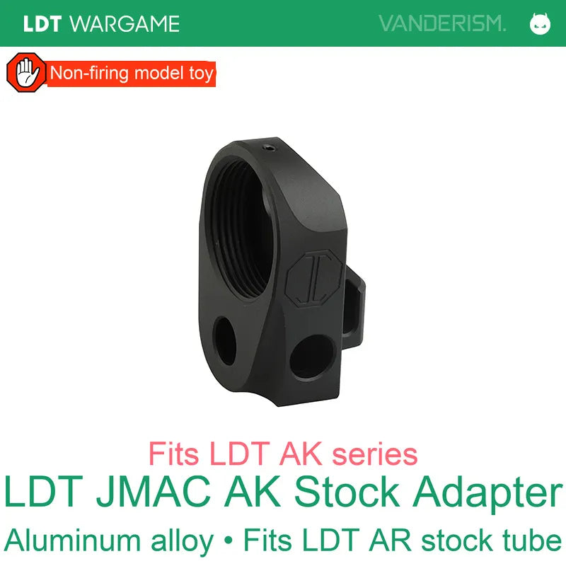 LDT AK JMAC-Style Toy-Model Accessories: Handguards, Receivers and Stocks (Pre-Order 50 Hari)